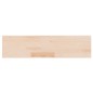 Ripiano 80x20x4 cm Legno Massello di Rovere Non Trattato