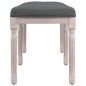 Panca Grigio Scuro 110x40x49 cm in Tessuto Panca Grigio Scuro 110x40x49 cm in Tessuto