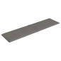 Pannelli Murali 12 pz Grigio Chiaro 60x15 cm Tessuto 1,08 m² Pannelli Murali 12 pz Grigio Chiaro 60x15 cm Tessuto 1,08 m²