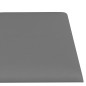 Pannelli Murali 12 pz Grigio Chiaro 60x15 cm Tessuto 1,08 m² Pannelli Murali 12 pz Grigio Chiaro 60x15 cm Tessuto 1,08 m²