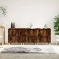 Credenze 3pz Rovere Fumo 60x35x70 cm in Legno Multistrato Credenze 3pz Rovere Fumo 60x35x70 cm in Legno Multistrato