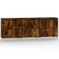 Credenze 3pz Rovere Fumo 60x35x70 cm in Legno Multistrato Credenze 3pz Rovere Fumo 60x35x70 cm in Legno Multistrato