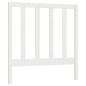 Testiera per Letto Bianca 96x4x100 cm in Legno Massello di Pino Testiera per Letto Bianca 96x4x100 cm in Legno Massello di Pino