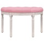 Panca Rosa 81,5x41x49 cm in Velluto Panca Rosa 81,5x41x49 cm in Velluto