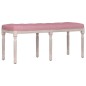 vidaXL Panca Rosa 110x40x49 cm in Velluto vidaXL Panca Rosa 110x40x49 cm in Velluto