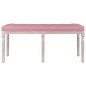 vidaXL Panca Rosa 110x40x49 cm in Velluto vidaXL Panca Rosa 110x40x49 cm in Velluto