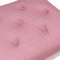 vidaXL Panca Rosa 110x40x49 cm in Velluto vidaXL Panca Rosa 110x40x49 cm in Velluto