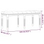 vidaXL Panca Rosa 110x40x49 cm in Velluto vidaXL Panca Rosa 110x40x49 cm in Velluto