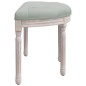 Panca Grigio Chiaro 81,5x41x49 cm in Velluto Panca Grigio Chiaro 81,5x41x49 cm in Velluto
