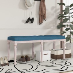 Panca Blu 110x40x49 cm in Velluto