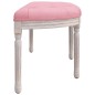 vidaXL Panca Rosa 110,5x45x49 cm in Velluto