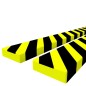 Protezioni Angoli 2pz Giallo e Nero 6x2x101,5 cm in PU Protezioni Angoli 2pz Giallo e Nero 6x2x101,5 cm in PU