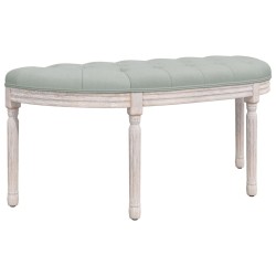 Panca Grigio Chiaro 110,5x45x49 cm in Velluto