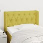 Testiera ad Orecchio Verde 83x16x78/88 cm in Tessuto Testiera ad Orecchio Verde 83x16x78/88 cm in Tessuto