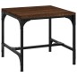 Tavolini 2pz Nerorovere marrone 40x40x35cm in Legno Multistrato Tavolini 2pz Nerorovere marrone 40x40x35cm in Legno Multistrato