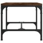 Tavolini 2pz Nerorovere marrone 40x40x35cm in Legno Multistrato Tavolini 2pz Nerorovere marrone 40x40x35cm in Legno Multistrato