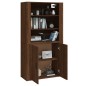 Credenza Rovere Marrone in Legno Multistrato Credenza Rovere Marrone in Legno Multistrato