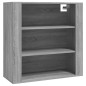 Credenza Grigio Sonoma in Legno Multistrato Credenza Grigio Sonoma in Legno Multistrato