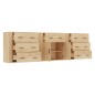 Credenze 3 pz Rovere Sonoma in Legno Multistrato Credenze 3 pz Rovere Sonoma in Legno Multistrato