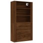 Credenza Rovere Marrone in Legno Multistrato Credenza Rovere Marrone in Legno Multistrato