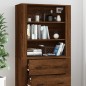 Credenza Rovere Marrone in Legno Multistrato Credenza Rovere Marrone in Legno Multistrato