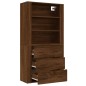 Credenza Rovere Marrone in Legno Multistrato Credenza Rovere Marrone in Legno Multistrato