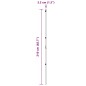 vidaXL 26 pz di Posti per Recinzione Verde Ø32 mm 210 cm in Acciaio Galvanizzato vidaXL 26 pz di Posti per Recinzione Verde Ø32 mm 210 cm in Acciaio Galvanizzato