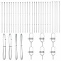 vidaXL Pali per Cancelli 26 pz Ø32 mm 210 cm Acciaio Zincato vidaXL Pali per Cancelli 26 pz Ø32 mm 210 cm Acciaio Zincato