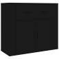 Credenza Nera in Legno Multistrato Credenza Nera in Legno Multistrato