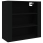 Credenza Nera in Legno Multistrato Credenza Nera in Legno Multistrato