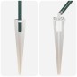 Pali di Recinzione vidaXL con Punta 26 pcs Ø32 mm 160 cm Acciaio Zincato Pali di Recinzione vidaXL con Punta 26 pcs Ø32 mm 160 cm Acciaio Zincato