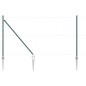 vidaXL Pali per Recinzione con Punta 52 Pz Ø32 mm 160 cm Acciaio Zincato vidaXL Pali per Recinzione con Punta 52 Pz Ø32 mm 160 cm Acciaio Zincato