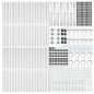 vidaXL Pali per Recinzione con Punta - 52 pcs Ø32 mm 120 cm in Acciaio Galvanizzato vidaXL Pali per Recinzione con Punta - 52 pcs Ø32 mm 120 cm in Acciaio Galvanizzato