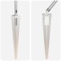 vidaXL Pali per Recinzione con Punta - 52 pcs Ø32 mm 120 cm in Acciaio Galvanizzato vidaXL Pali per Recinzione con Punta - 52 pcs Ø32 mm 120 cm in Acciaio Galvanizzato