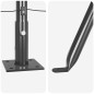 vidaXL Posti per Recinzione con Piaste di Base 52 Pz Ø32mm 70cm in Acciaio Zincato vidaXL Posti per Recinzione con Piaste di Base 52 Pz Ø32mm 70cm in Acciaio Zincato