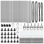 vidaXL Pali per Recinzione con Piastre di Base, 26 Pz, Ø32mm, 110cm, Acciaio Zincato vidaXL Pali per Recinzione con Piastre di Base, 26 Pz, Ø32mm, 110cm, Acciaio Zincato