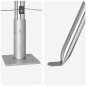 vidaXL Posti per Recinzione con Piastra di Base, 26 pz Ø32mm, 90cm, in Acciaio Galvanizzato vidaXL Posti per Recinzione con Piastra di Base, 26 pz Ø32mm, 90cm, in Acciaio Galvanizzato