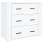 Credenza Bianca in Legno Multistrato Credenza Bianca in Legno Multistrato