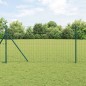 vidaXL Recinzione Euro con 7 pali, 1.2 x 10 m in acciaio zincato verde vidaXL Recinzione Euro con 7 pali, 1.2 x 10 m in acciaio zincato verde