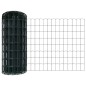 vidaXL Recinzione Euro con 13 post da 0,4 x 25 m in acciaio zincato verde vidaXL Recinzione Euro con 13 post da 0,4 x 25 m in acciaio zincato verde