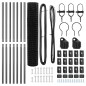 vidaXL Euro Fence con 7 Poste, 1,5 x 10 m in Acciaio Zincato Grigio