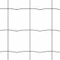 vidaXL Euro Fence con 7 Poste, 1,5 x 10 m in Acciaio Zincato Grigio