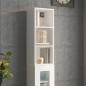Armadietto a Muro Bianco 34,5x32,5x90 cm in Legno Multistrato Armadietto a Muro Bianco 34,5x32,5x90 cm in Legno Multistrato