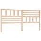Testiera per Letto 206x4x100 cm in Legno Massello di Pino Testiera per Letto 206x4x100 cm in Legno Massello di Pino
