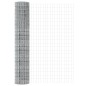 vidaXL Recinzione Euro con 7 paletti, 1.6x10 m in acciaio galvanizzato vidaXL Recinzione Euro con 7 paletti, 1.6x10 m in acciaio galvanizzato