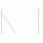 vidaXL Recinzione Euro Fence con 7 pali, 1,4x10 m, in acciaio zincato