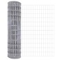 vidaXL Recinzione Euro Fence con 7 pali, 1,4x10 m, in acciaio zincato