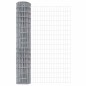 vidaXL Recinzione Euro con 7 post, 1.6x10 m in acciaio galvanizzato