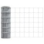 vidaXL Recinzione Euro con 7 Pali 0.4x10m in Acciaio Galvanizzato