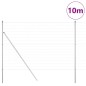 vidaXL Recinzione Euro Fencing con 7 posti 1.6 x 10 m in acciaio zincato